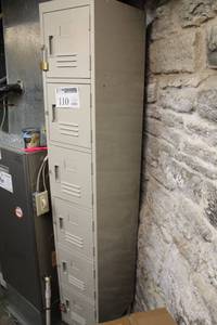 lot 110 image: Metal Storage Lockers