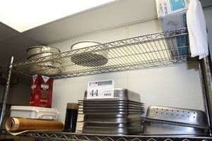lot 44 image: Cooking Pans 10x12x2in., Cake Rings