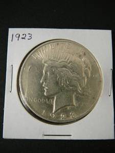 1923 Peace Silver Dollar