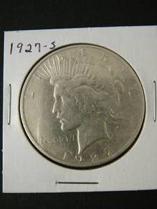 1927s Peace Silver Dollar