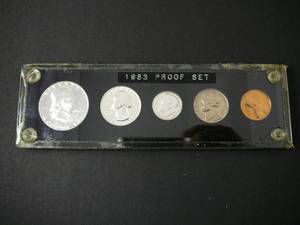 1953 Silver Coin Proof Set 12,.25,.10, .05,.01