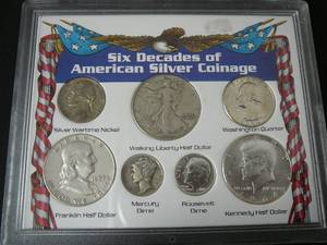 Six Decades of American Silver Coinage
