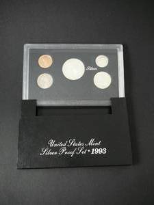 1993 Us Mint Proof Set (.5..25..10..05..01)