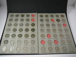 63 Jefferson Nickels 1938-1963d
