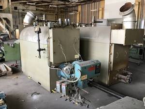 lot 2 image: Lot of 2 Boilers - Natural Gas Burners YALE MECHANICAL with BALDOR Blowers - R10.2G-50 - UNDERWRITERS LABORATORIES