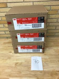 lot 70 image: 3M - Lot of 15 Red 12 5100 Buffer Pads