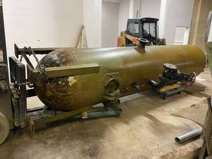 lot 3 image: BUTLER MANUFACTURING U-60 1,000-Gallon Tank - With Worthington & Butler pumpvalve