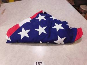 lot 167 image: American Flag