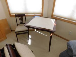 lot 31 image: Stakmore Vintage Folding Table