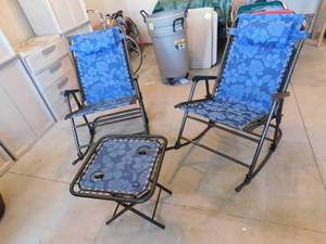 lot 213 image: Chairs and Side Table