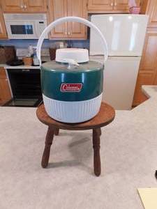 lot 39 image: Water Jug and Stool