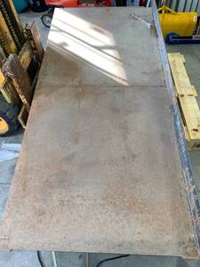 lot 25 image: Heavy Metal Solid Workbench Top 84 x 38