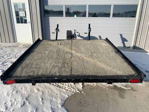lot 36 image: Snowmobile, Jet Ski, 8 x 8 Trailer