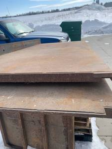 lot 50 image: Heavy Metal Solid Workbench Top 84 x 38