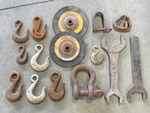 lot 54 image: Lot of Hooks & Tools