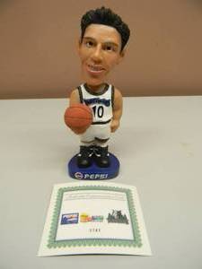lot 13 image: WALLY SZCZERBIAK MINNESOTA TIMBERWOLVES PEPSI BOBBLEHEAD - RARE - NEW IN BOX WCERT - SEE PICTURES