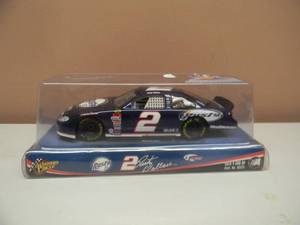 lot 46 image: Winners Circle NASCAR #2 RUSTY WALLACE MOBIL STOCK CAR 124 DIE CAST CAR - NEW IN BOX - SEE PICTURES