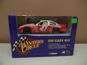 lot 48 image: WINNERS CIRCLE DIE-CAST KIT 124 SCALE - JIMMY SPENCER - IN BOX - SEE PICTURES