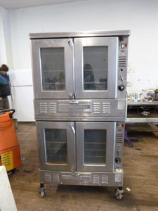 lot 2 image: Blodgett DoubleStacked Convection Ovens