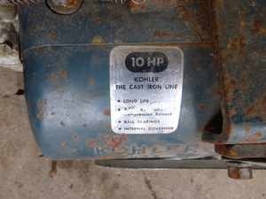 lot 10 image: Kohler 10HP Golf Cart Motor