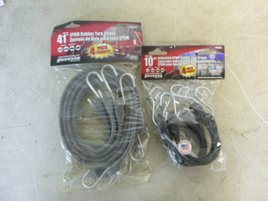 lot 35 image: 2 Packs of EPDM Rubber Tarp Straps