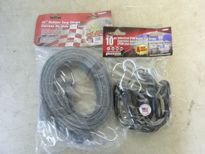 lot 36 image: 2 Packs of EPDM Rubber Tarp Straps