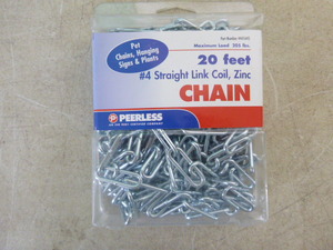 lot 69 image: Peerless Straight Link Coil Chain