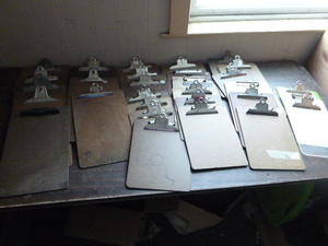 lot 147 image: 30 Clip Boards