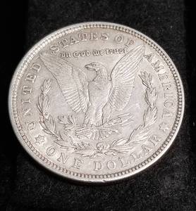 lot 60 image: 1921-D MORGAN SILVER DOLLAR