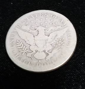 lot 65 image: 1897-S BARBER HALF DOLLAR KEY DATE COIN