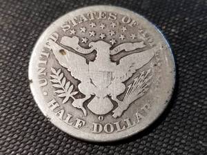 lot 101 image: 1902-O BARBER HALF DOLLAR