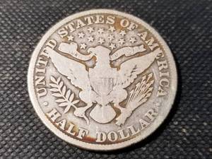 lot 105 image: 1903 BARBER HALF DOLLAR