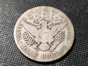 lot 110 image: 1904 BARBER HALF DOLLAR