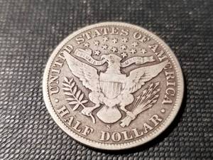 lot 112 image: 1904-S BARBER HALF DOLLAR