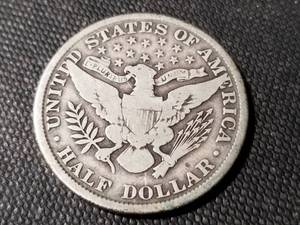 lot 119 image: 1906 BARBER HALF DOLLAR