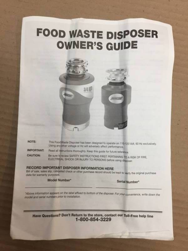 Barracuda 1/2 Hp Garbage Disposal Manual Store head.hesge.ch