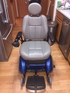 lot 1 image: Pride Jet 2 HD Power Chair  Electric Wheelchair