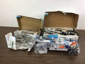 lot 12 image: Mixed Lot Of Moen Faucets And Shower Heads Branbury, Coretta, Magnetix