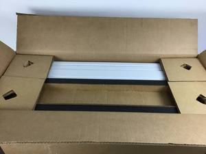 lot 51 image: HDX 36 in. H x 36 in. W x 18 in. D Plastic 2 Shelf Multi-Purpose Base Cabinet in Gray