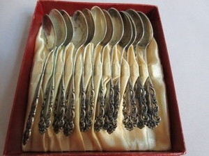 STERLING SILVER SWEDISH SPOONS