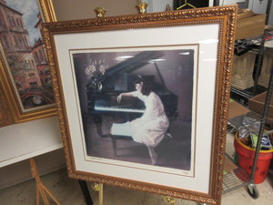 ROBERT A. OLSON REFLECTIVE INTERLUDE SIGNED AND NUMBERED LE PRINT