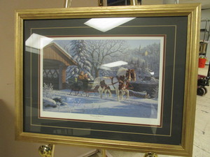 KIM NORLIEN TREASURED MEMORIES PRINT, FRAMED