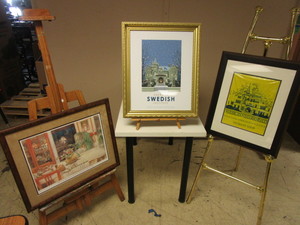 AMERICAN SWEDISH INSTITUTE FRAMED PRINTS, CARL LARSSON NUMBERED PRINT