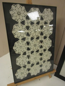 FRAMED NEEDLEWORK ART