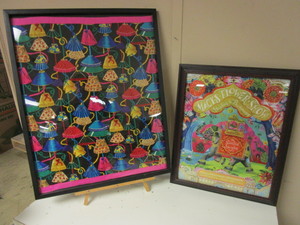 MACYS FLOWER SHOW DOWNTOWN MINNEAPOLIS PRINT, FRAMED LAMPSHADE PRINT ON FABRIC