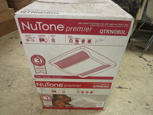 NUTONE PREMIER VENTILATION FANS