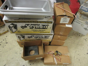 DRYERBOX RECESSED DRYER VENT BOXES, REPLACEMENT FLEX TUBES