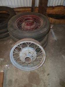 lot 44 image: Ford Model A Tires & Rims