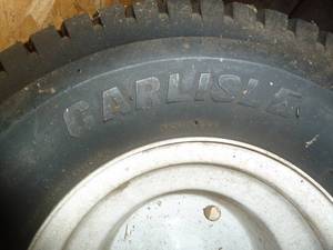 lot 48 image: Carlisle Turf Tires & Rims