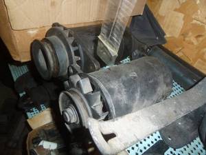 lot 58 image: Antique Car Parts Starters & Generators